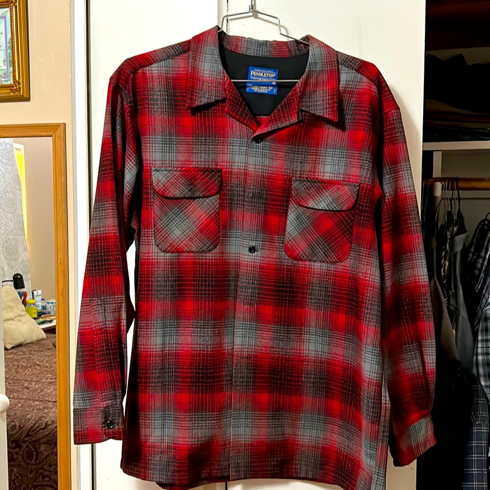 OG Pendleton Red,Black,Grey worn twice for Xmas and on the street